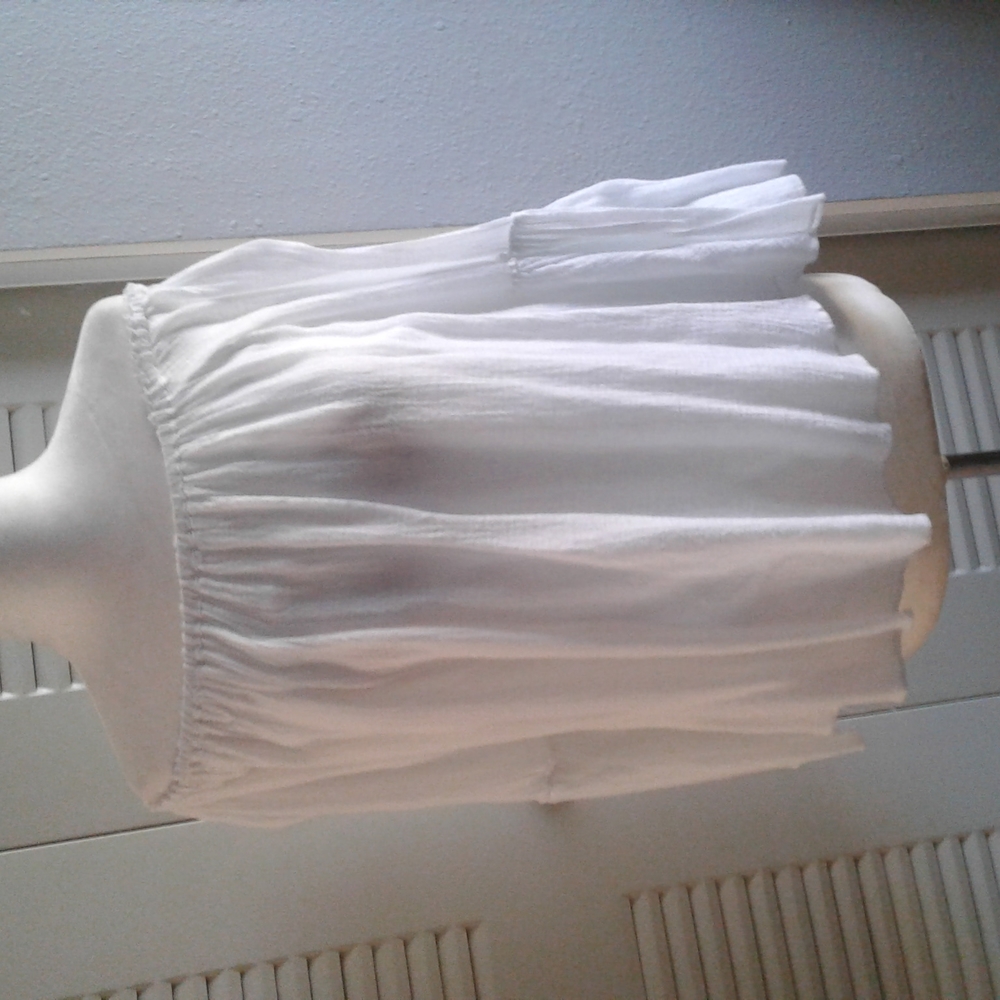 Bailey / 44 White Peasant Style Top